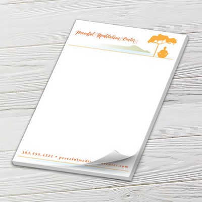 Full-Color Notepads - 25 Sheets (5" x 7")