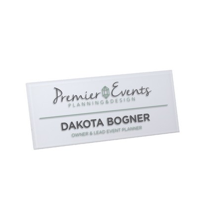 Shadow Series Name Badge