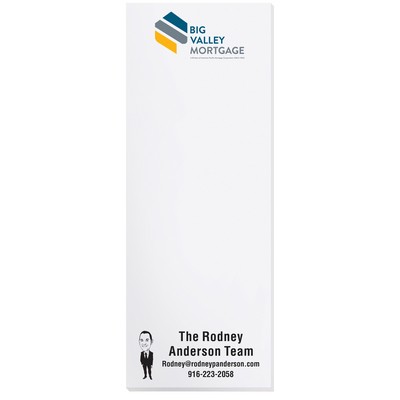 Scratch Pad w/50 Sheets (4 1/8"x 10 7/8")