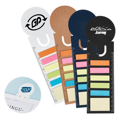 Bookmark Sticky Note Pad With Ruler