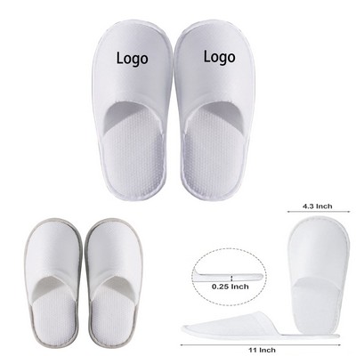White Disposable Slippers