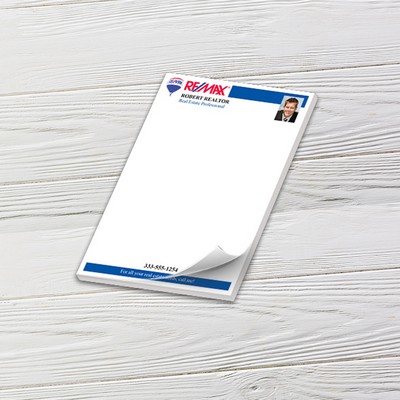 Full-Color Notepads - 100 Sheets (4" x 6")