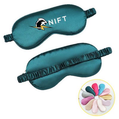 Multicolor Silk Sleep Protection Eye Mask