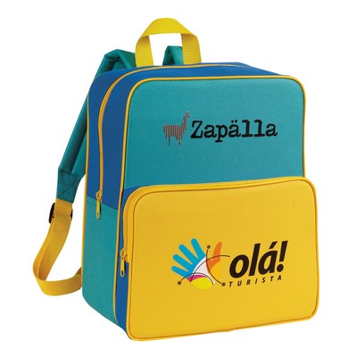 Multi-Color Kids School Backpack