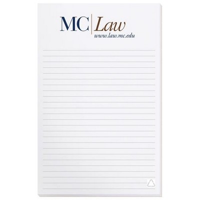 Recycled Scratch Pads w/100 Sheets (5 3/8"x 8 3/8")
