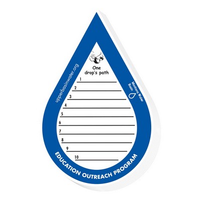 Die Cut Scratch Pad | 4" x 7" | Custom Shape