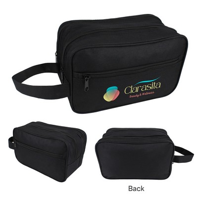 Double Zipper Toiletry Bag