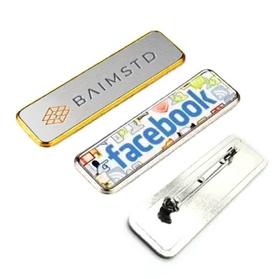 Name Badge with pin