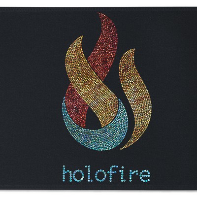 12" Badge Satin Ribbon - 50yd Roll - Sparkle