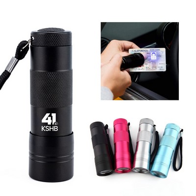 12 LED UV Blacklight Flashlight
