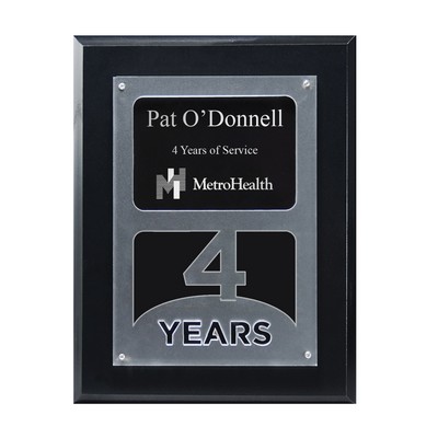 4 Year Anniversary Achievement Plaque