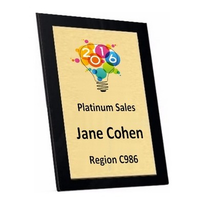 Slim Line Award Plaque 10.5x13''