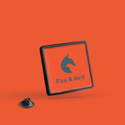 Custom Shape Lapel Pin (0.75")