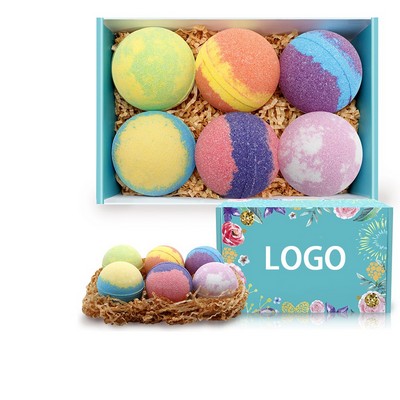 Handmade Organic & Natural Essential Oil Bath Bomb Gift Set