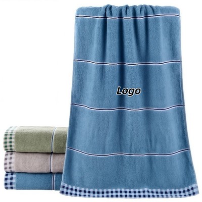 Extra Large Cotton 40x90" Personalized Bath Towel