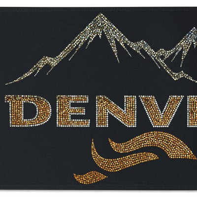 8" Badge Satin Ribbon - 25yd Roll - Sparkle