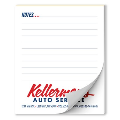 Scratch Pad / Notepad - 25 Sheets - 3.5x4.25