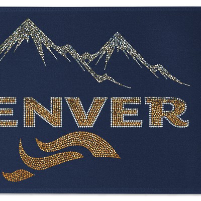 9" Badge Satin Ribbon - 25yd Roll - Sparkle