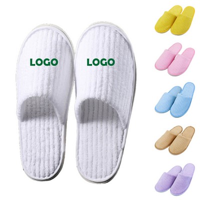 Coral Fleece Disposable Slippers