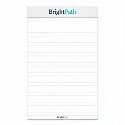 Legal Pad with Imprinted Header, 5" x 8"