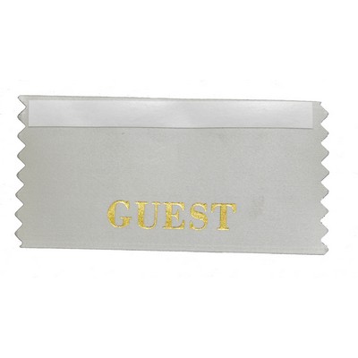 Guest Stock Horizontal Badge Ribbon