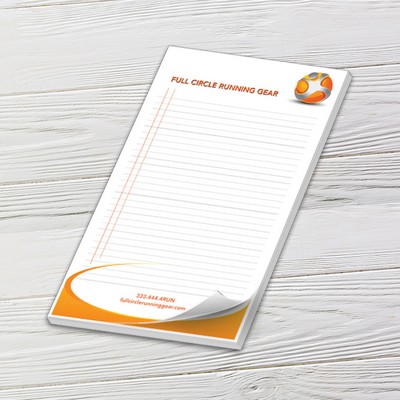 Full-Color Notepads - 25 Sheets (8 1/2" x 14")